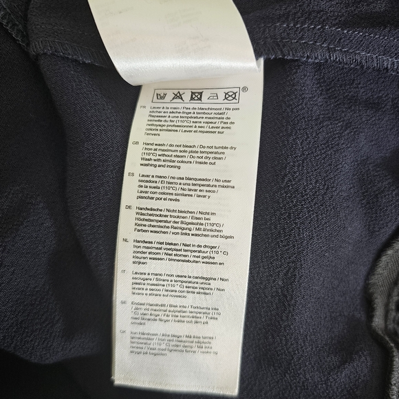 Maje Raglia Dress in Marine - Picture 9 of 10